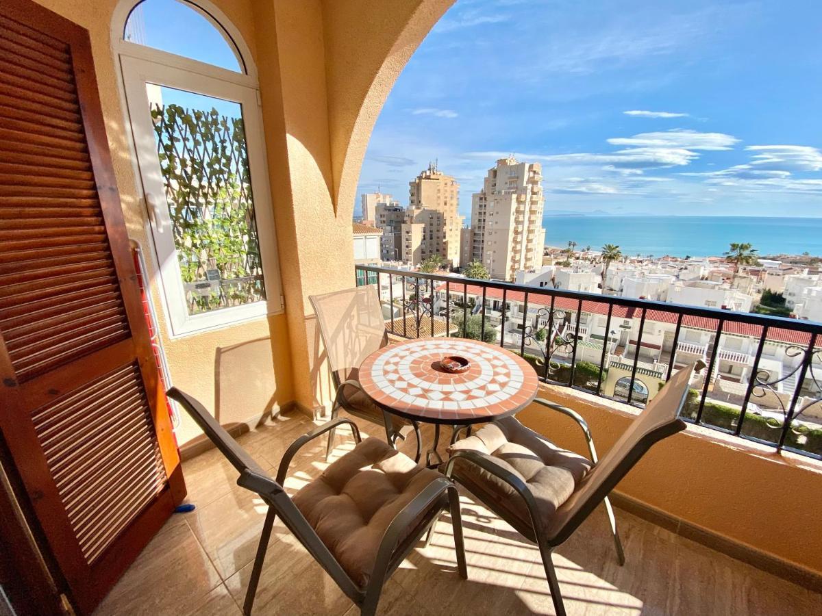 Beautiful Apartment Near Lamata Beach With Panorama Sea View!!! Torrevieja Exterior photo
